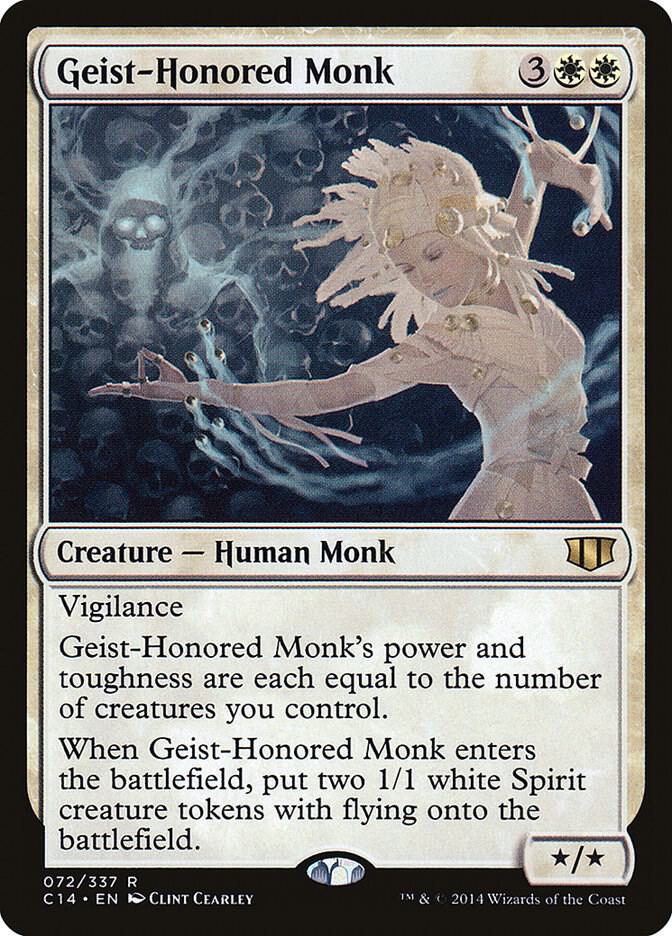 Geist-Honored Monk, Commander 2014 72
