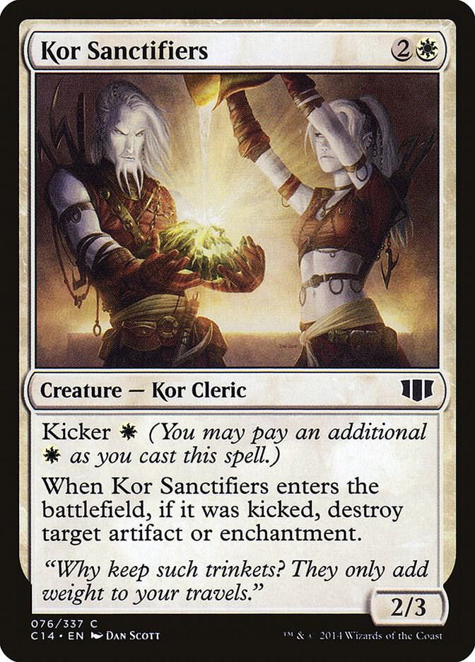 Kor Sanctifiers, Commander 2014 76