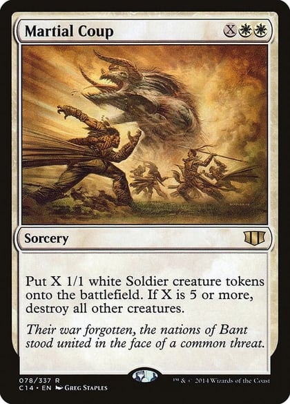 Martial Coup, Commander 2014 78