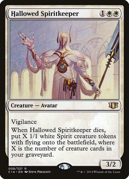 Hallowed Spiritkeeper, Commander 2014 8