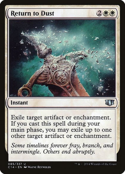 Return to Dust, Commander 2014 85