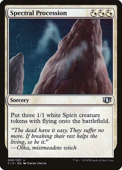 Spectral Procession, Commander 2014 90