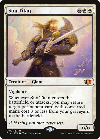 Sun Titan, Commander 2014 91