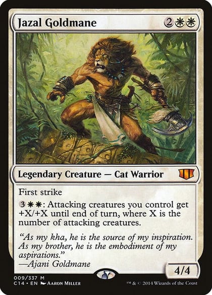 Jazal Goldmane, Commander 2014 9