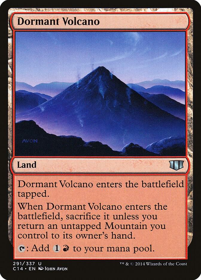 Dormant Volcano, Commander 2014 #94454