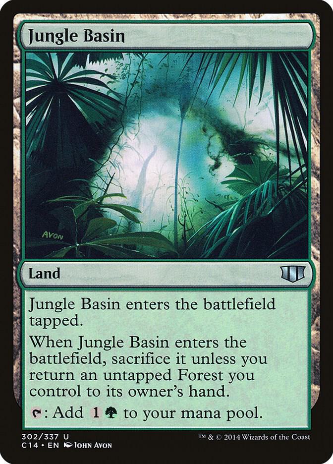Jungle Basin, Commander 2014 #94473
