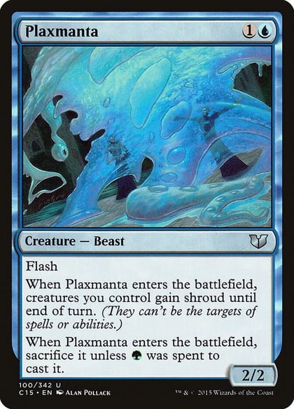Plaxmanta, Commander 2015 100