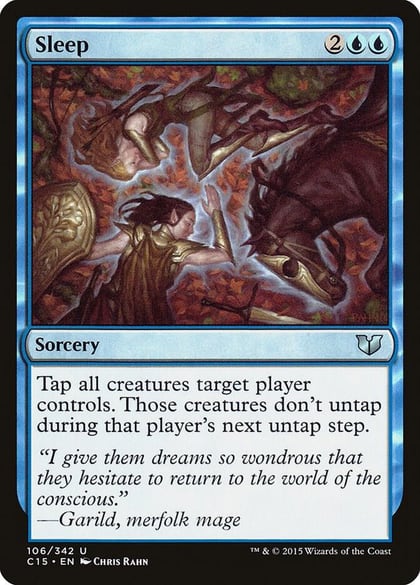 Sleep, Commander 2015 106