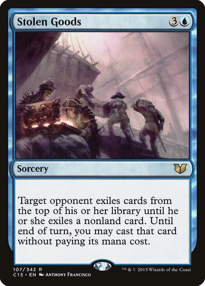 Stolen Goods, Commander 2015 107