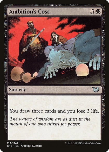 Ambition's Cost, Commander 2015 113