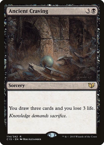 Ancient Craving, Commander 2015 114