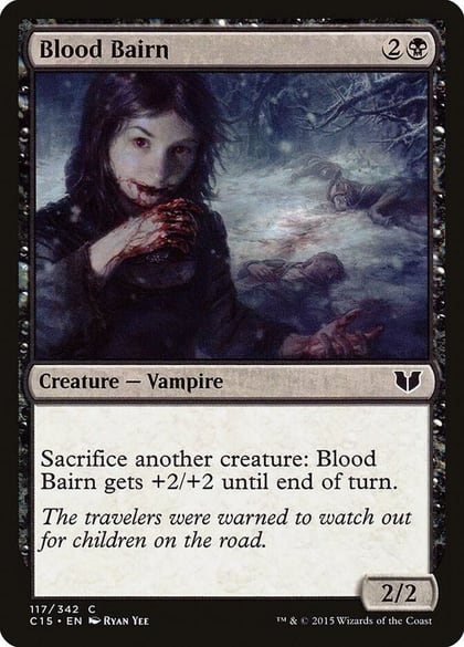 Blood Bairn, Commander 2015 117