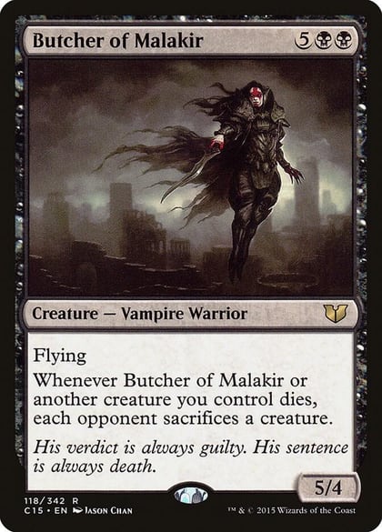 Butcher of Malakir, Commander 2015 118