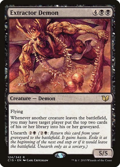 Extractor Demon, Commander 2015 124