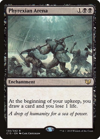 Phyrexian Arena, Commander 2015 130