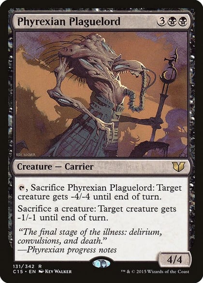 Phyrexian Plaguelord, Commander 2015 131