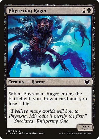 Phyrexian Rager, Commander 2015 132