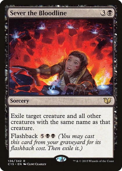 Sever the Bloodline, Commander 2015 136