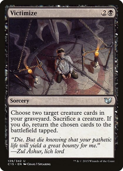 Victimize, Commander 2015 139