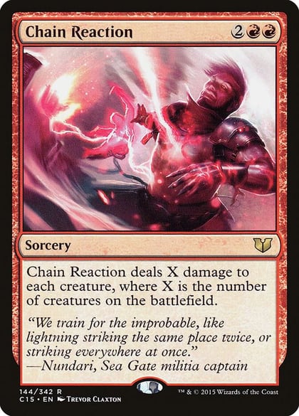 Chain Reaction, Commander 2015 144