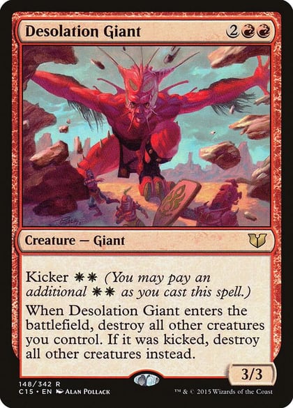 Desolation Giant, Commander 2015 148