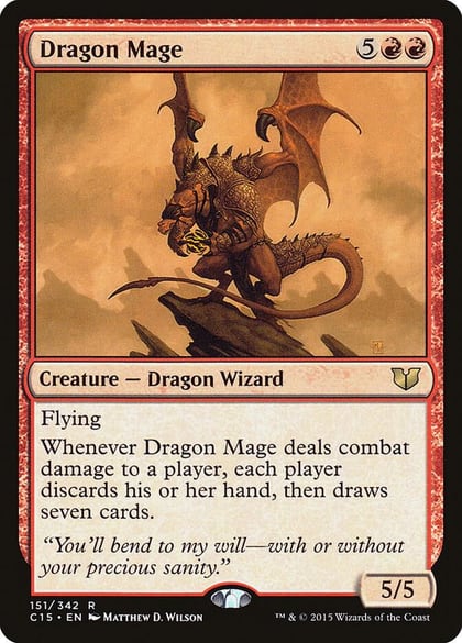Dragon Mage, Commander 2015 151
