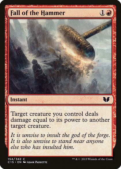 Fall of the Hammer, Commander 2015 154