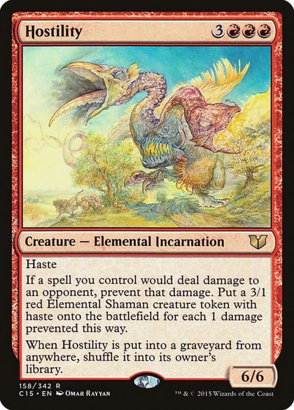 Hostility, Commander 2015 158