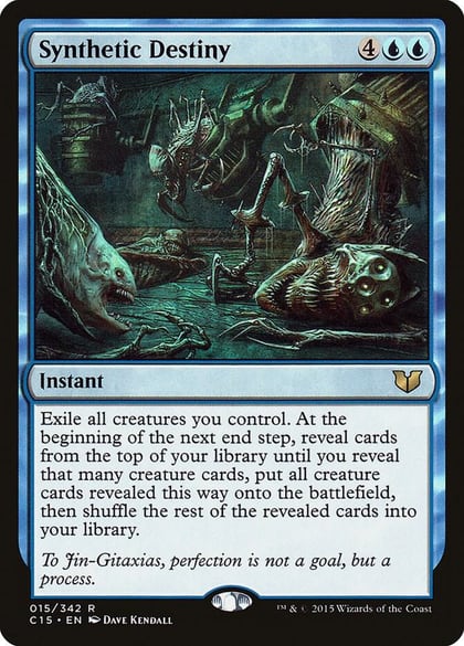 Synthetic Destiny, Commander 2015 15