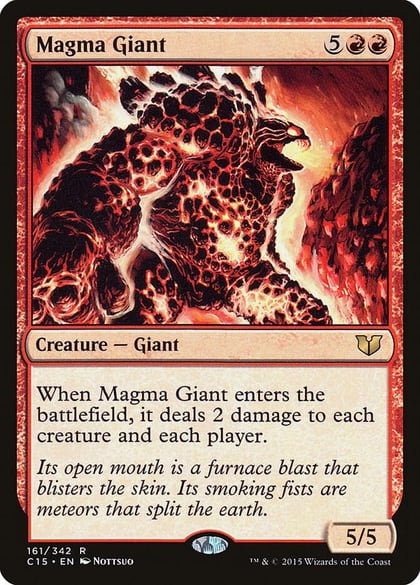 Magma Giant, Commander 2015 161