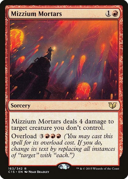 Mizzium Mortars, Commander 2015 163