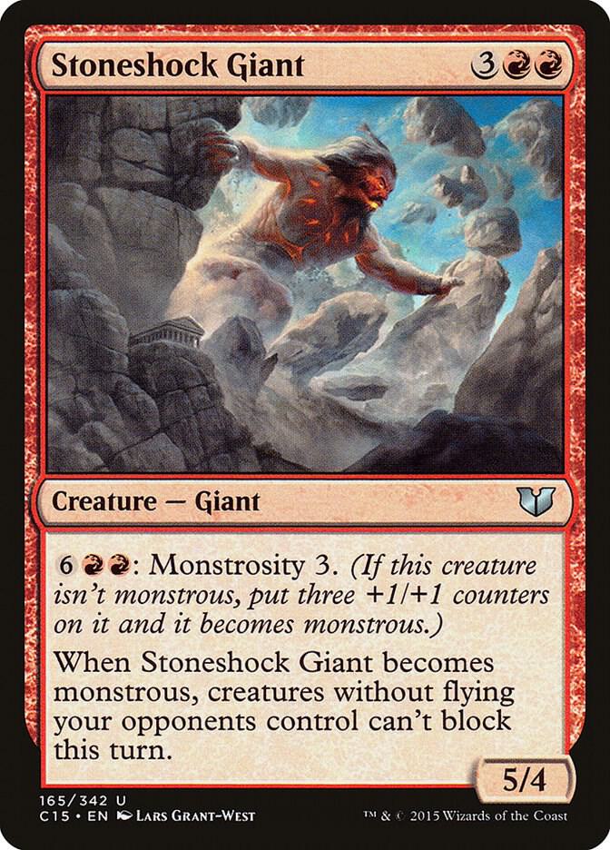 Stoneshock Giant, Commander 2015 165