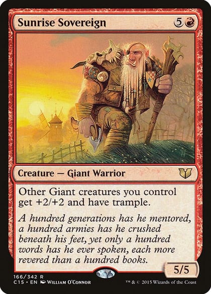 Sunrise Sovereign, Commander 2015 166