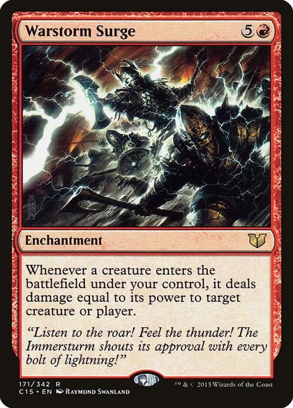Warstorm Surge, Commander 2015 171