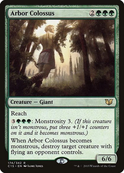 Arbor Colossus, Commander 2015 174