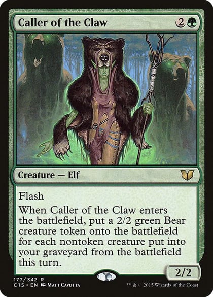 Caller of the Claw, Commander 2015 177