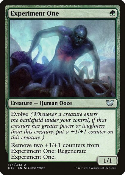 Experiment One, Commander 2015 184