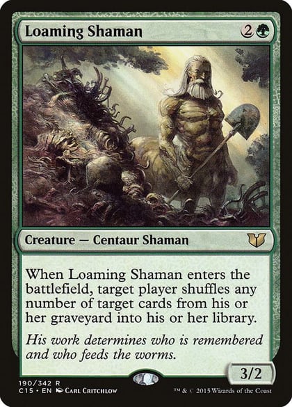 Loaming Shaman, Commander 2015 190