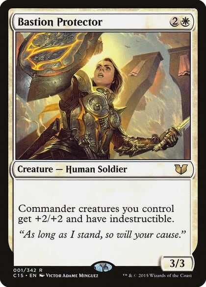 Bastion Protector, Commander 2015 1