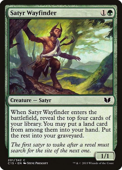 Satyr Wayfinder, Commander 2015 201