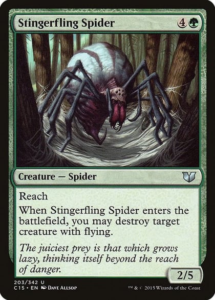 Stingerfling Spider, Commander 2015 203