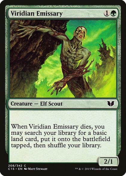 Viridian Emissary, Commander 2015 208