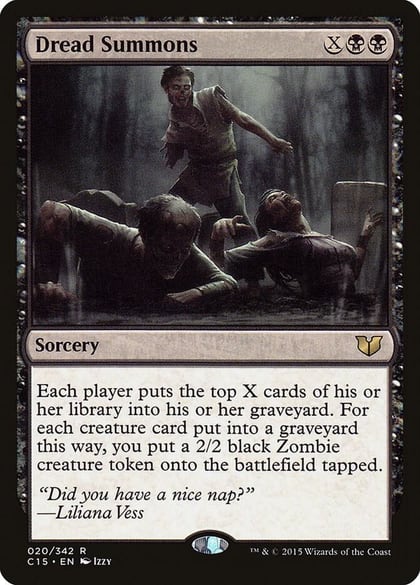 Dread Summons, Commander 2015 20