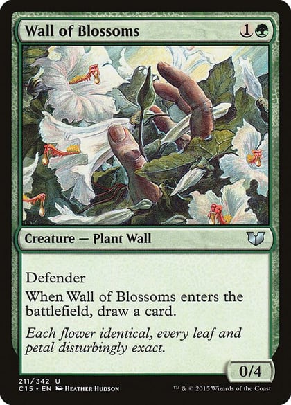 Wall of Blossoms, Commander 2015 211