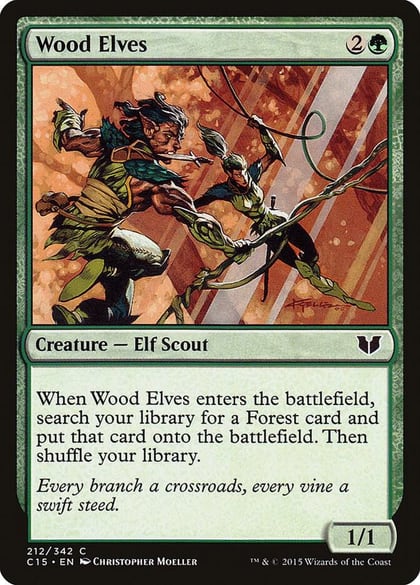Wood Elves, Commander 2015 212