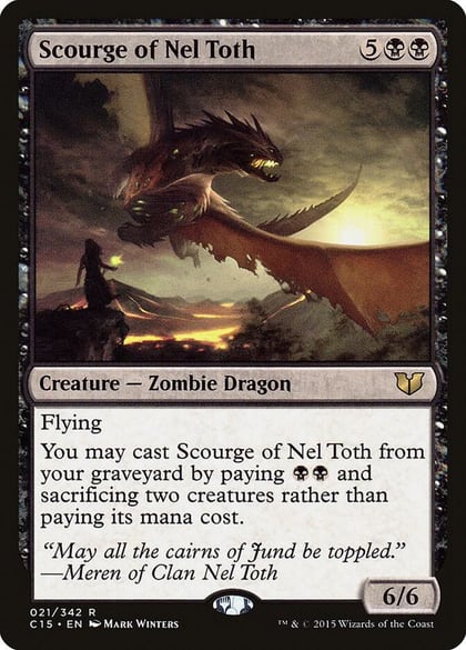Scourge of Nel Toth, Commander 2015 21