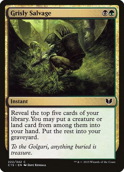 Grisly Salvage, Commander 2015 222