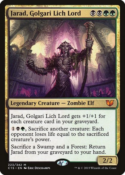 Jarad, Golgari Lich Lord, Commander 2015 223