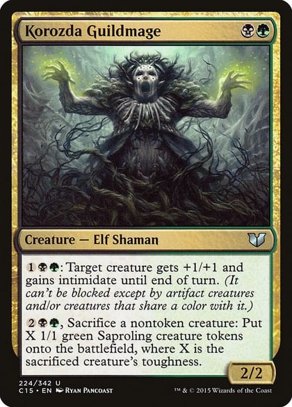 Korozda Guildmage, Commander 2015 224