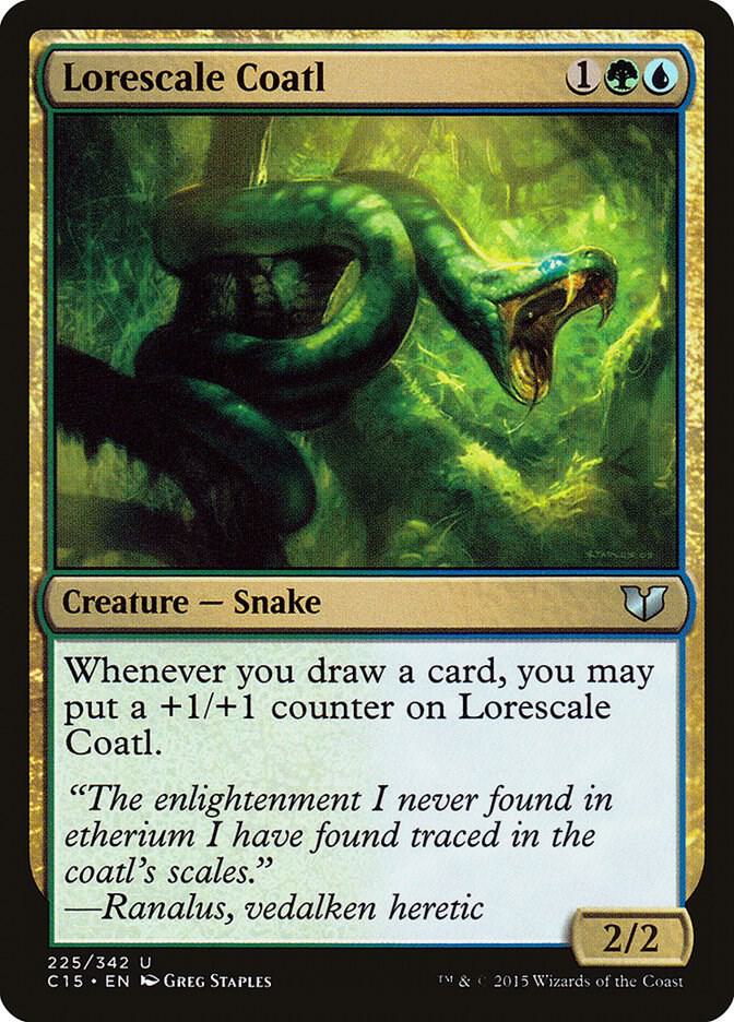 Lorescale Coatl, Commander 2015 225